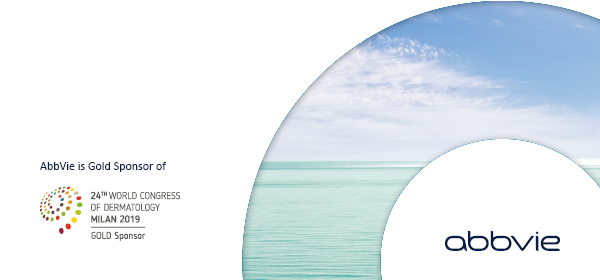 Abbvie is gold sponsor of 24th World Congress of Dermatology - Milan 2019